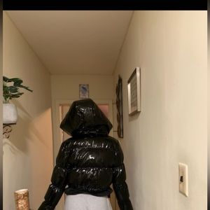 Black puffer jacket brand new